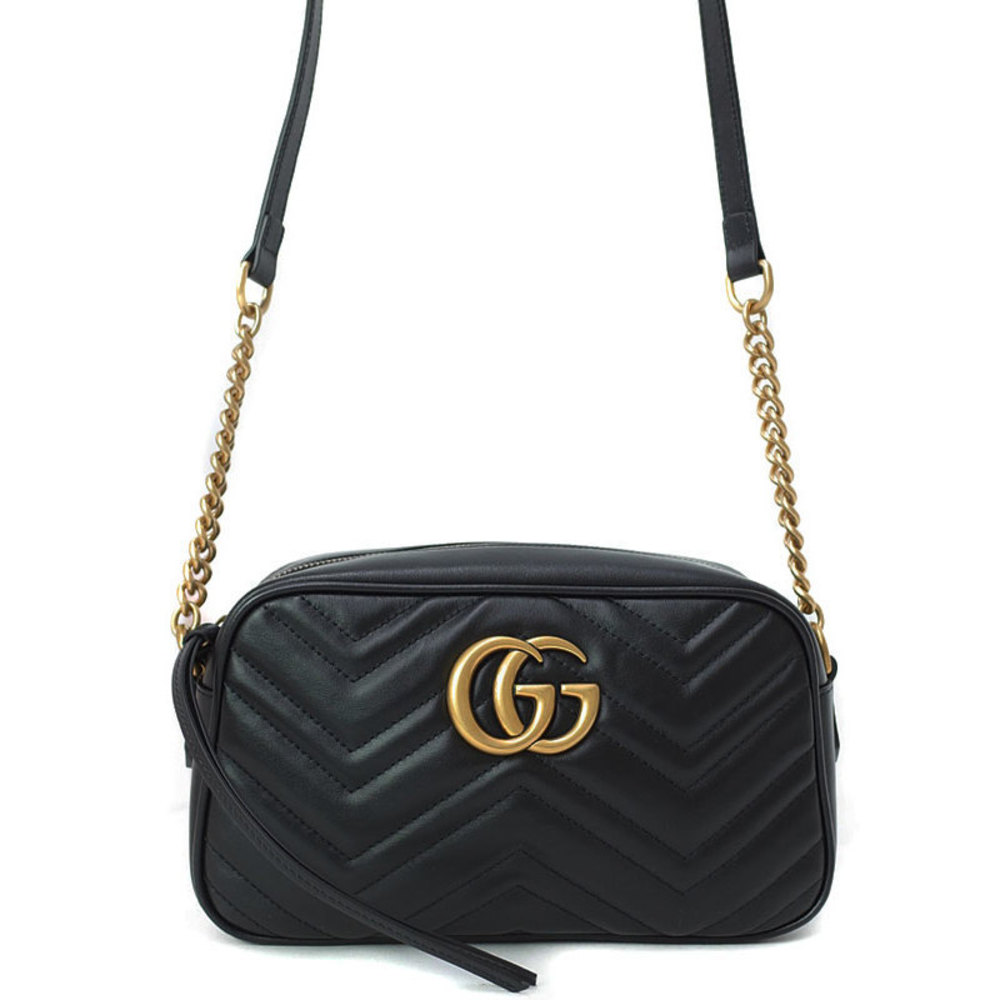 Gucci GG Marmont Quilted Small Shoulder Bag - Picture 1 of 5